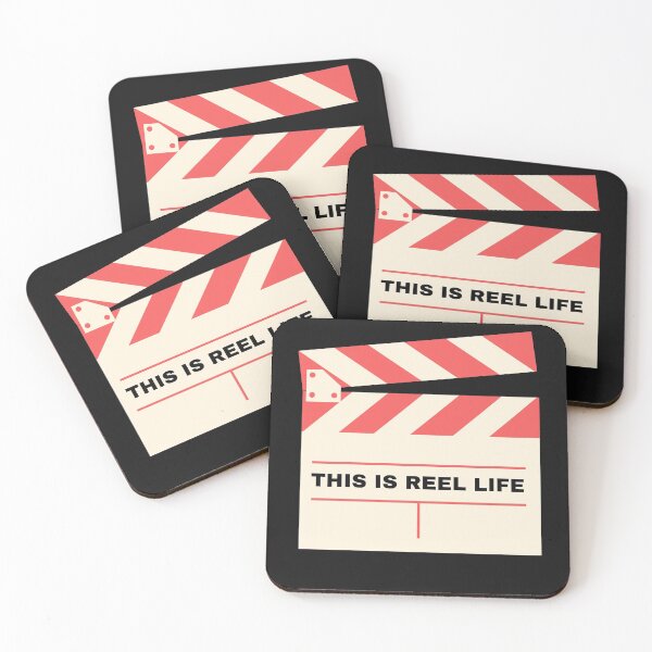 Item preview, This Is Reel Life Graphic Print designed and sold by She Filmmaker.