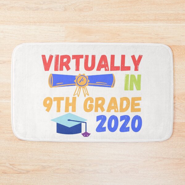 Item preview, Virtually in 9th grade quote Funny primary school saying designed and sold by OneTimeEngineer.