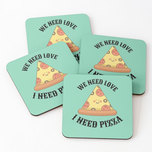 Item preview, We Need Love - I Need Pizza designed and sold by Balkanfood.