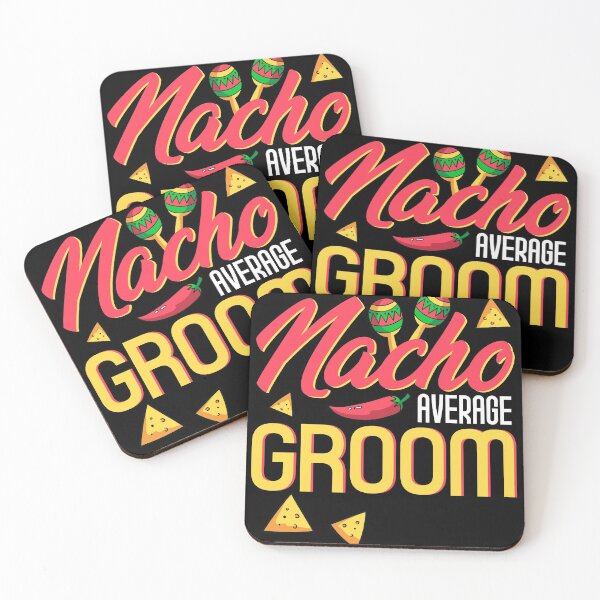 Aperçu de l'œuvre Nacho Average Groom design, graphique cadeau Cinco De Mayo Groom créée et vendue par Lisbob.