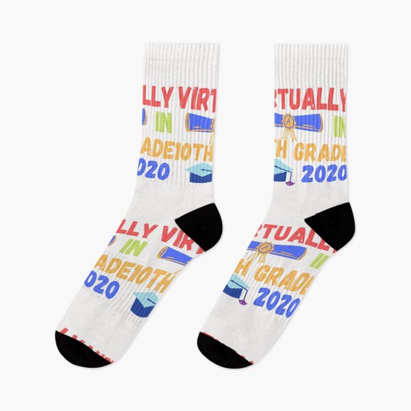 Item preview, Virtually in 10th grade quote Funny primary school saying designed and sold by OneTimeEngineer.