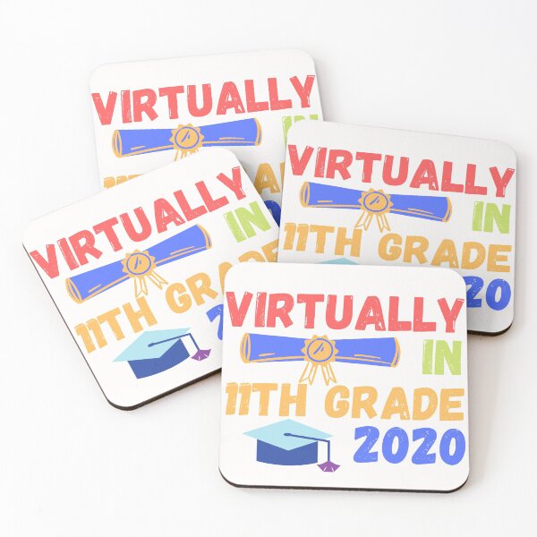 Item preview, Virtually in 11th grade quote Funny primary school saying designed and sold by OneTimeEngineer.