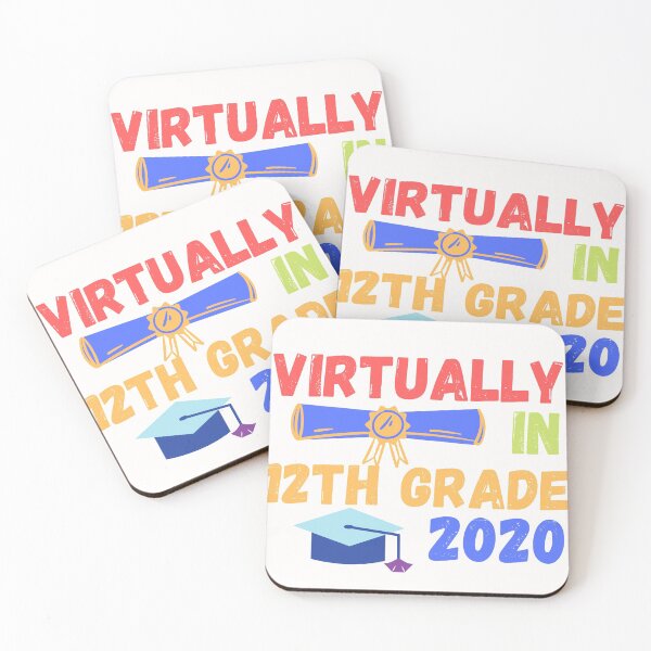 Item preview, Virtually in 12th grade quote Funny primary school saying designed and sold by OneTimeEngineer.