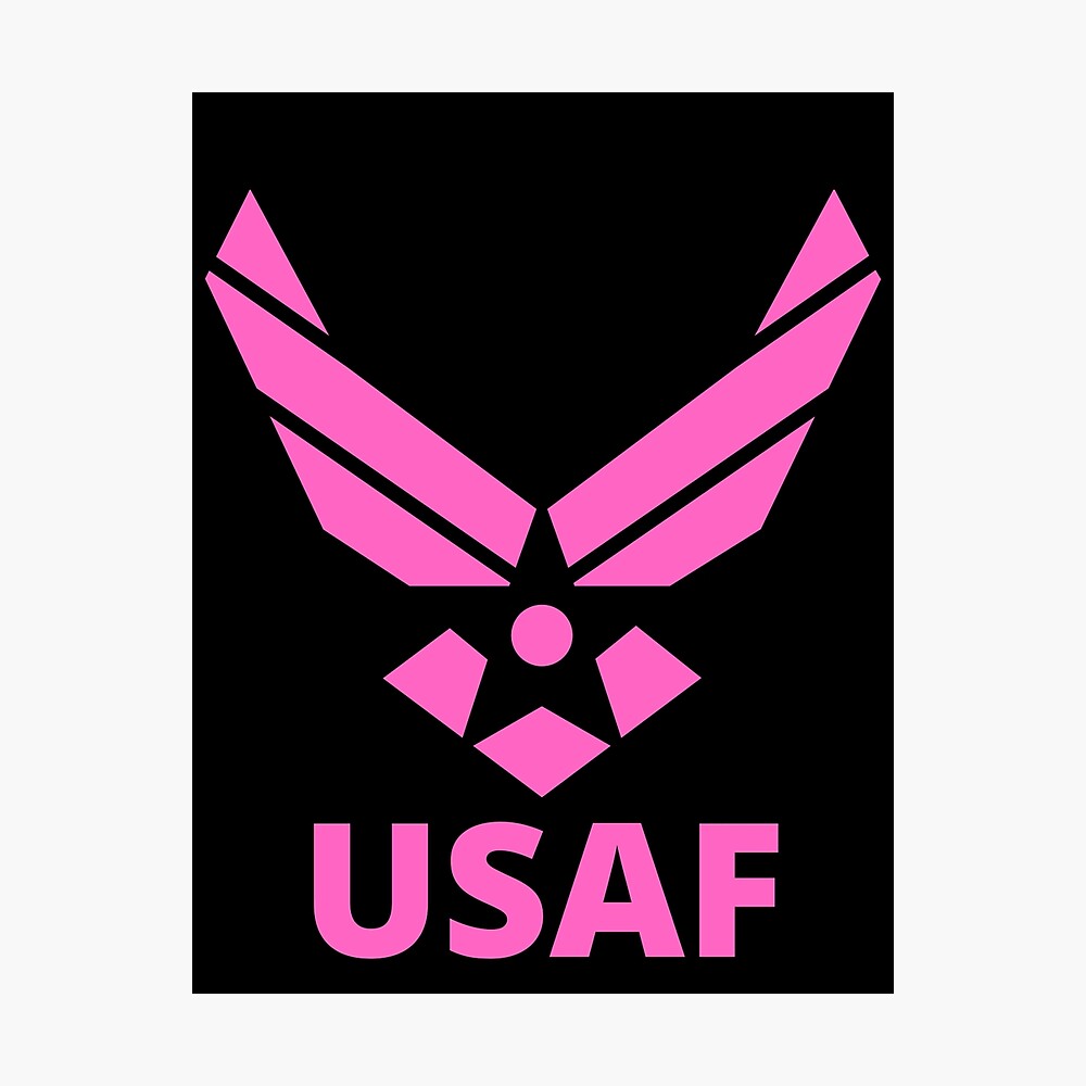 air force logo rosa