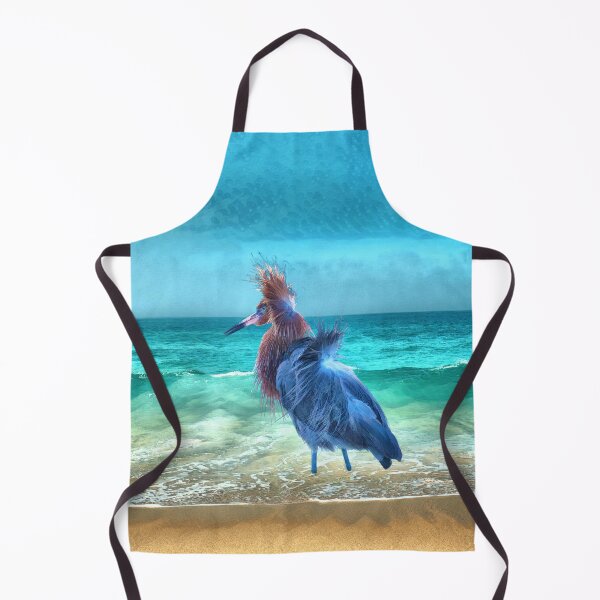 Item preview, Reddish Egret At The Beach designed and sold by Heathermarie321.