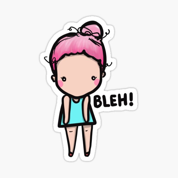 Monday BLeHhHs Sticker