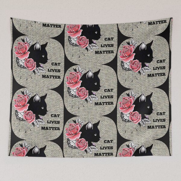 Item preview, Cat Lives matter designed and sold by aruvanita.