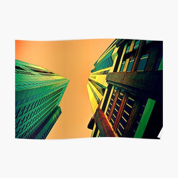 Urban sky Poster
