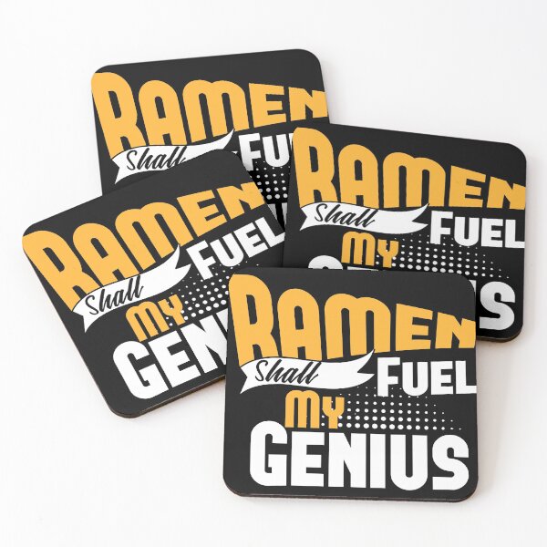 Item preview, Ramen shall fuel my genius designed and sold by Grinover.