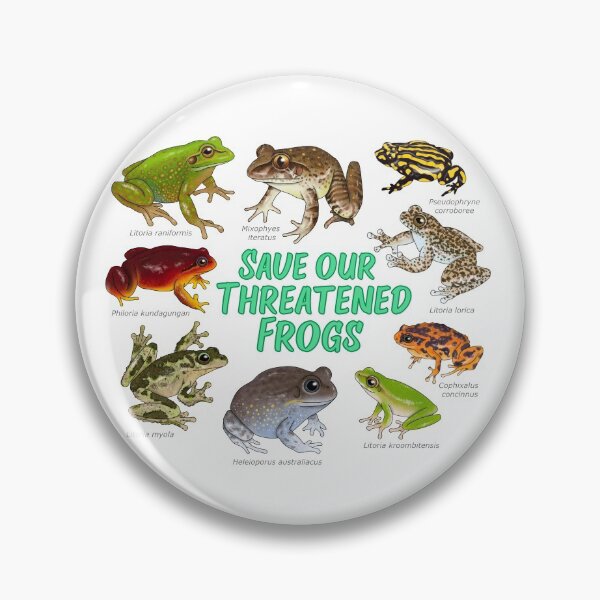 Item preview, Save Our Threatened Frogs designed and sold by miss-varanus.