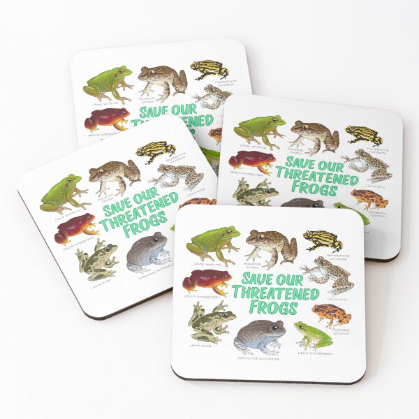 Item preview, Save Our Threatened Frogs designed and sold by miss-varanus.
