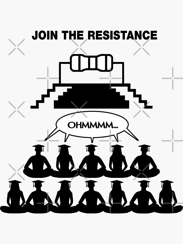 Ohm, Join The Resistance. by lolotees