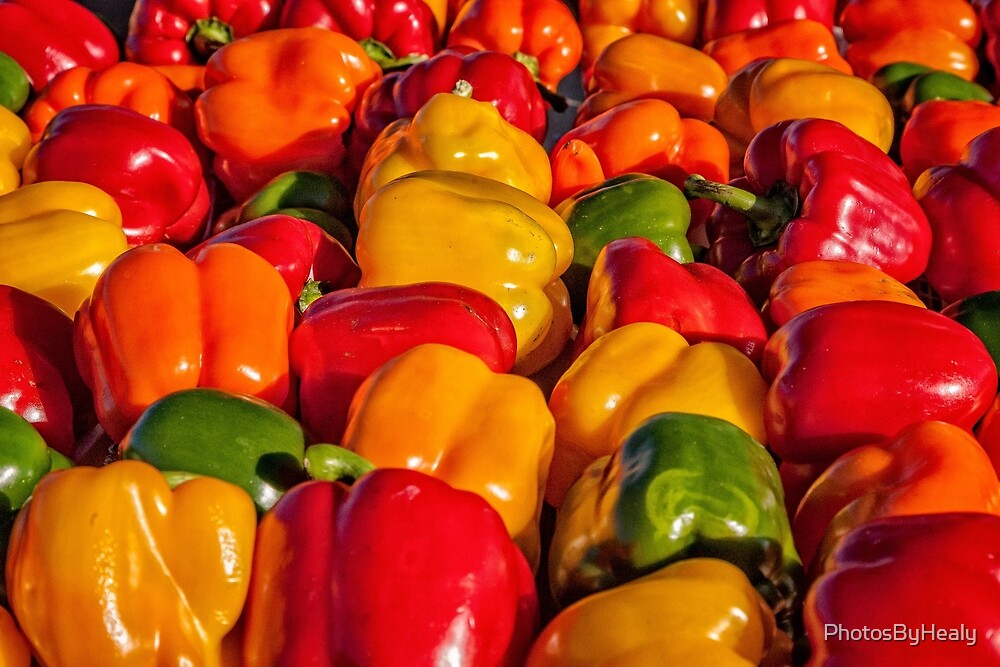 "Sweet Bell Peppers" by PhotosByHealy Redbubble