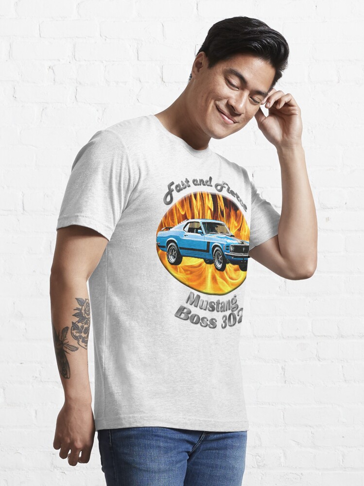 Alternate view of Ford Mustang Boss 302 Fast and Fierce Essential T-Shirt