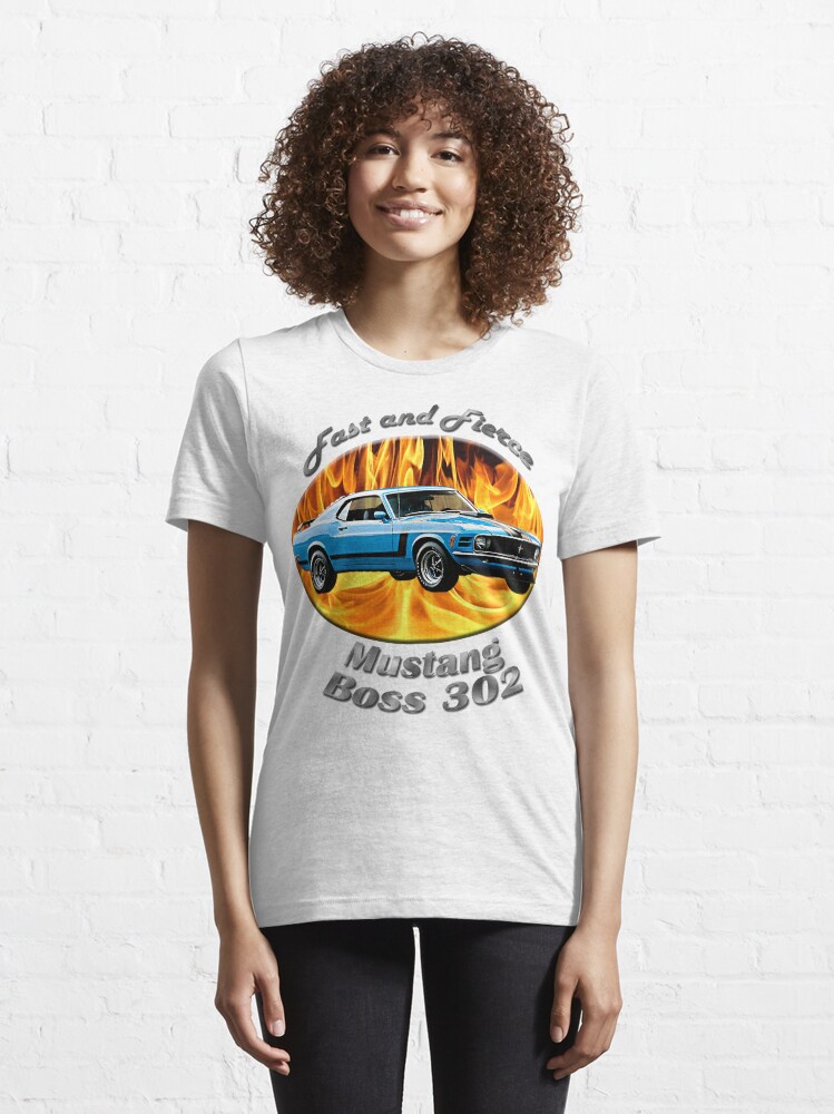 Alternate view of Ford Mustang Boss 302 Fast and Fierce Essential T-Shirt