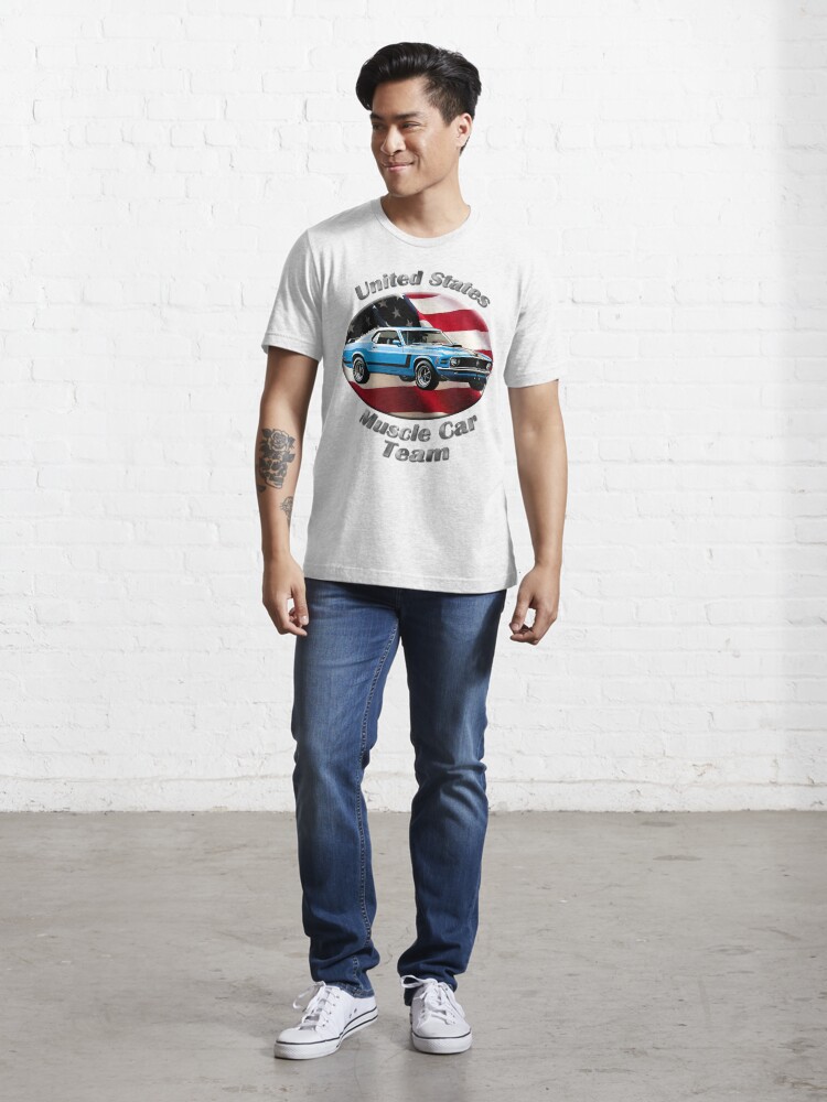 Alternate view of Ford Mustang Boss 302 Muscle Car Team Essential T-Shirt