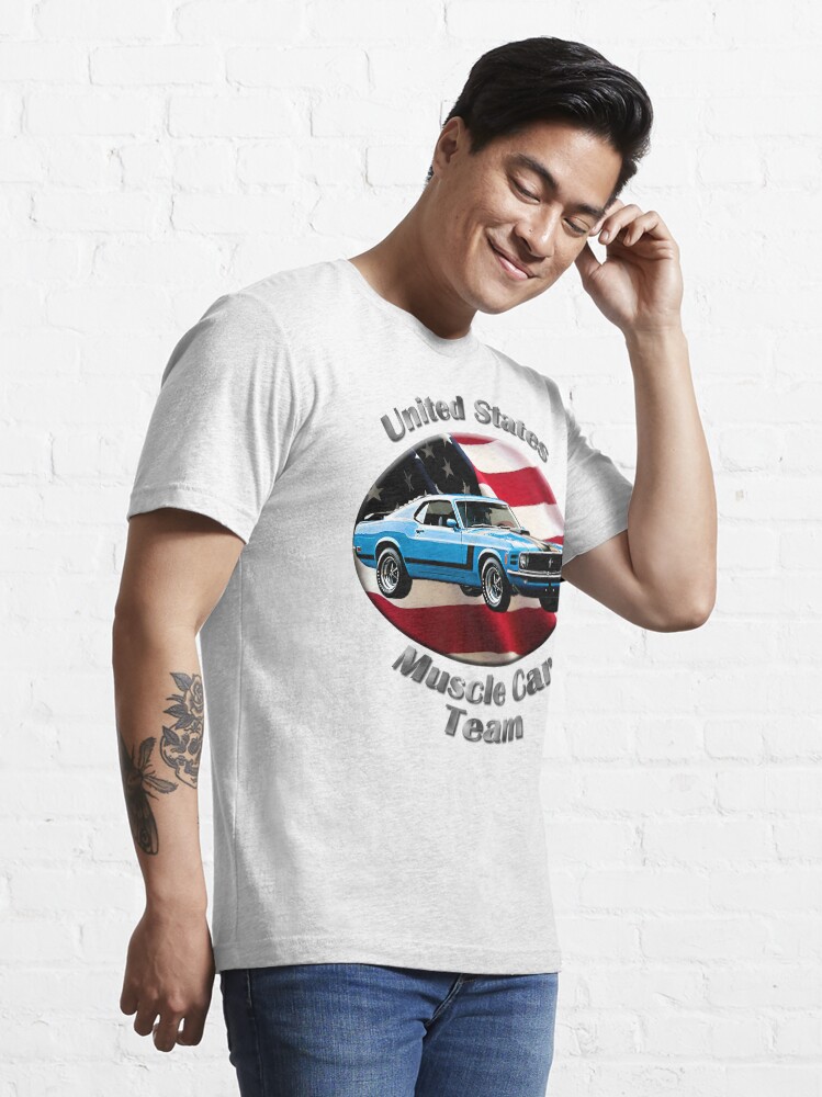 Alternate view of Ford Mustang Boss 302 Muscle Car Team Essential T-Shirt