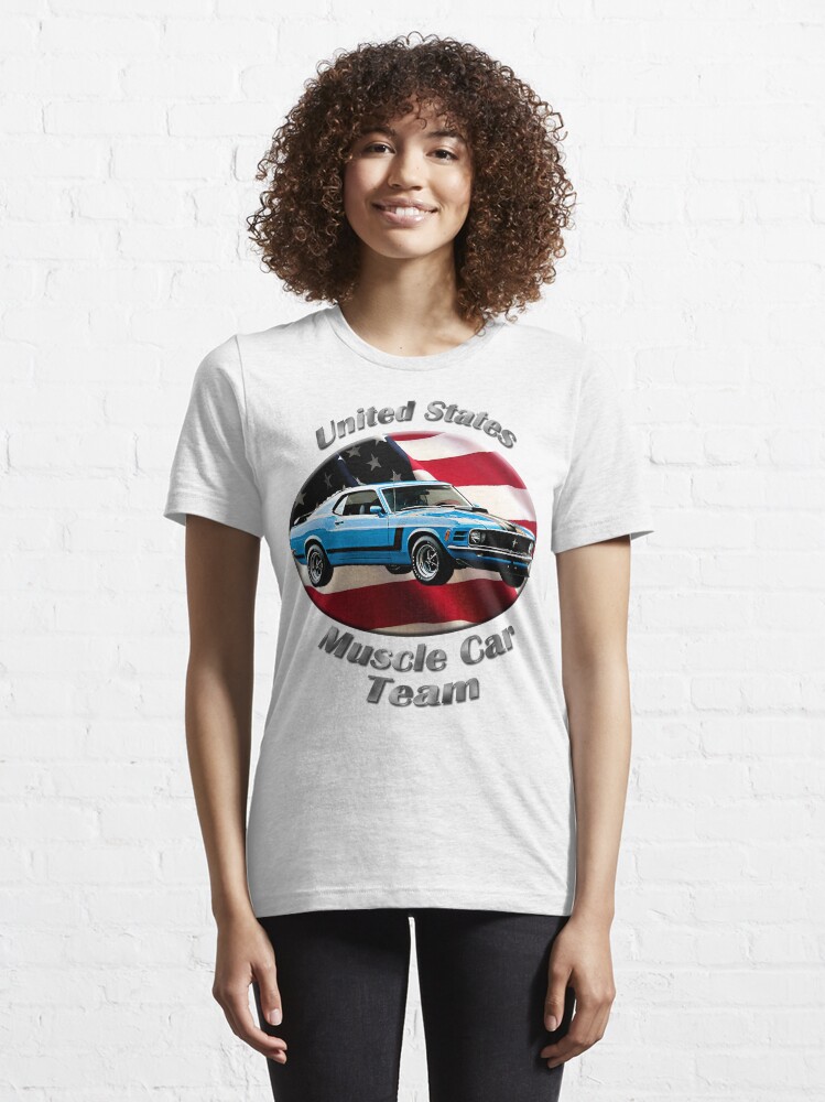 Alternate view of Ford Mustang Boss 302 Muscle Car Team Essential T-Shirt