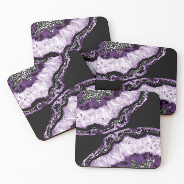 Item preview, Yin Yang Agate Glam #15 (Photo of Glitter Only - Not Reflective) designed and sold by Anita's & Bella's Art.