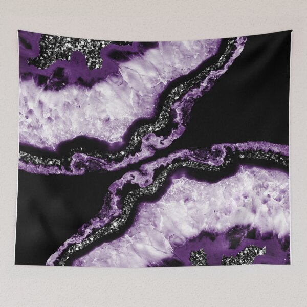 Item preview, Yin Yang Agate Glam #15 (Photo of Glitter Only - Not Reflective) designed and sold by Anita's & Bella's Art.