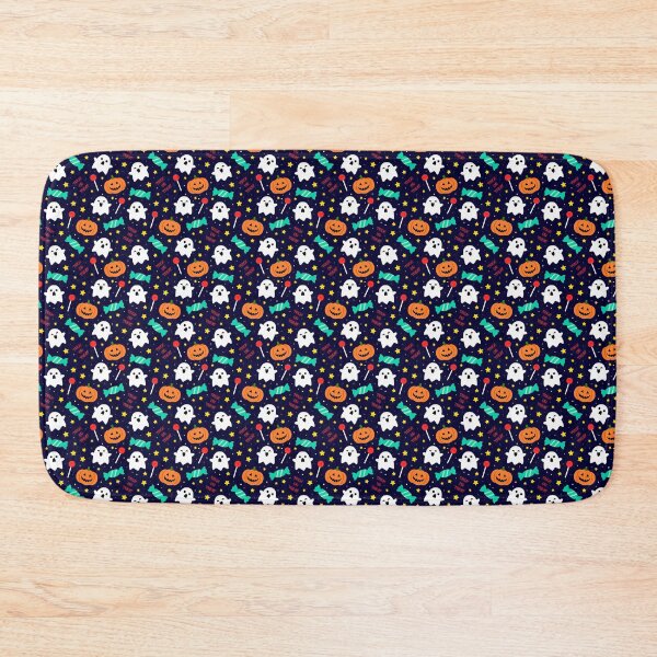Item preview, Spookyboo - Halloween Pattern - Blue designed and sold by ranchi.
