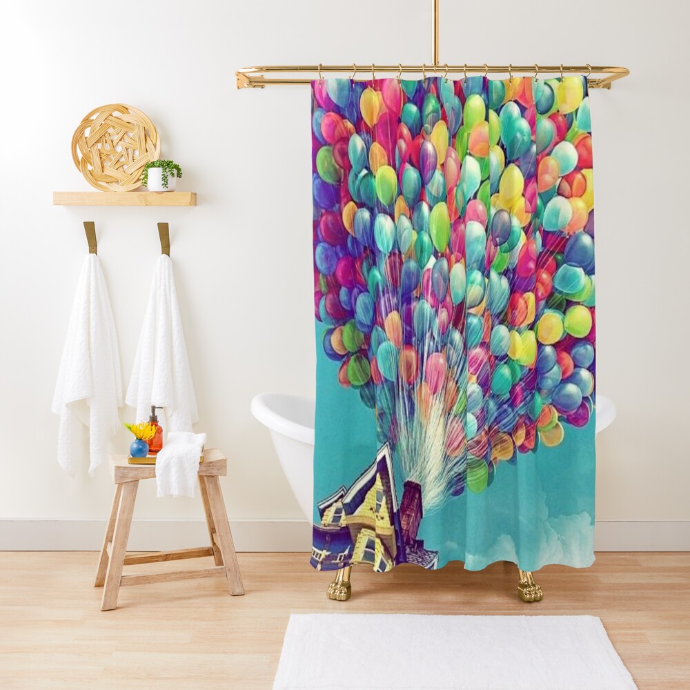 Disover House in the air  | Shower Curtain