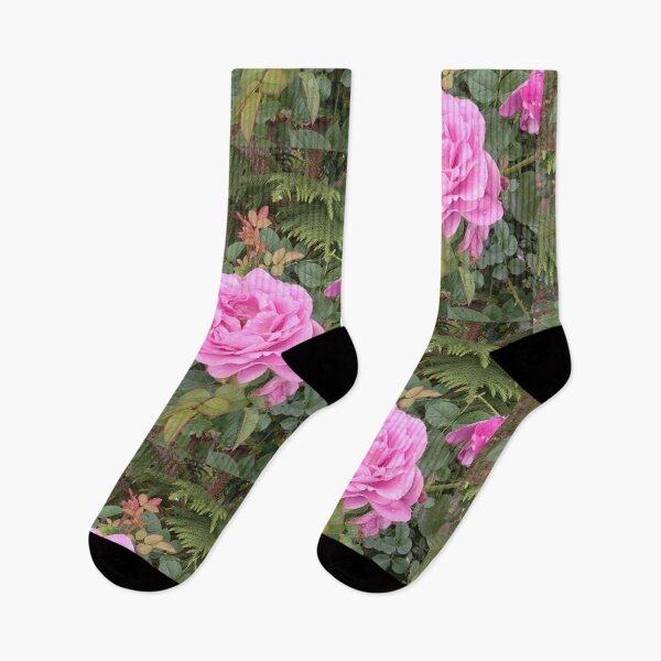 Item preview, rosa rosa en mi jardín designed and sold by basitcv.