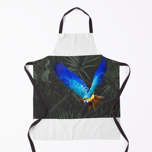 Item preview, Blue and gold Macaw in flight#2 designed and sold by DVart-nz.