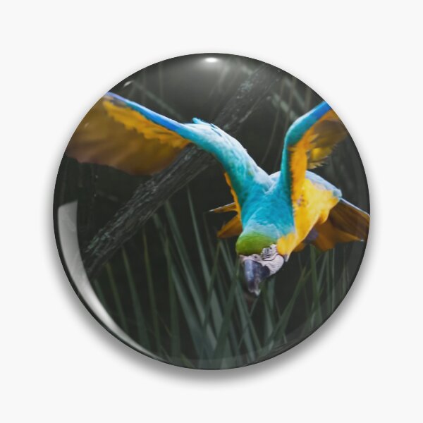 Item preview, Blue and Gold Macaw in flight#3 designed and sold by DVart-nz.