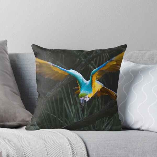 Item preview, Blue and Gold Macaw in flight#3 designed and sold by DVart-nz.