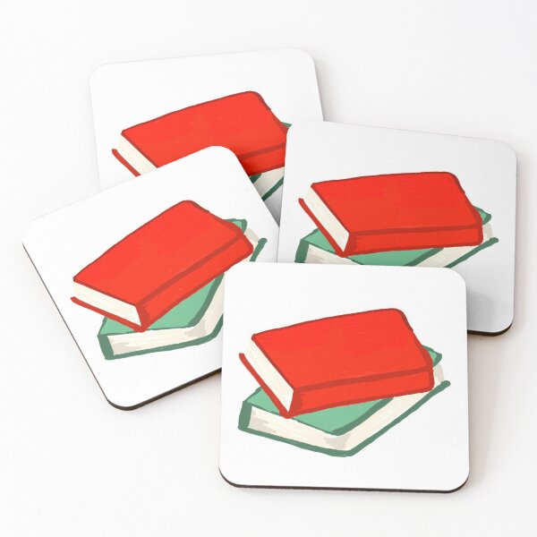 Item preview, Red and Green Books designed and sold by KatharineArt.