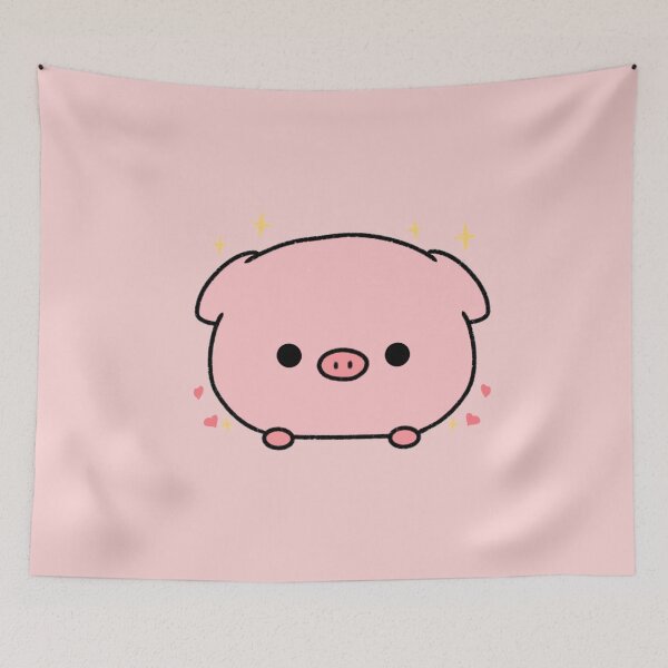 Item preview, Cute Pink Pig designed and sold by glaiart.