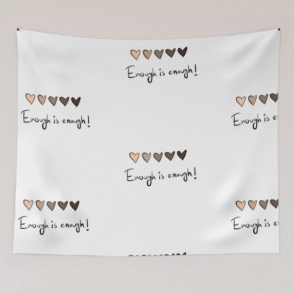 Item preview, Enough is enough designed and sold by Oceanwaves-06.
