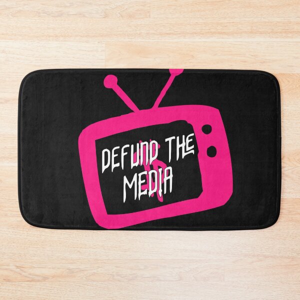 Item preview, DEFUND THE MEDIA pink designed and sold by ephimeral.