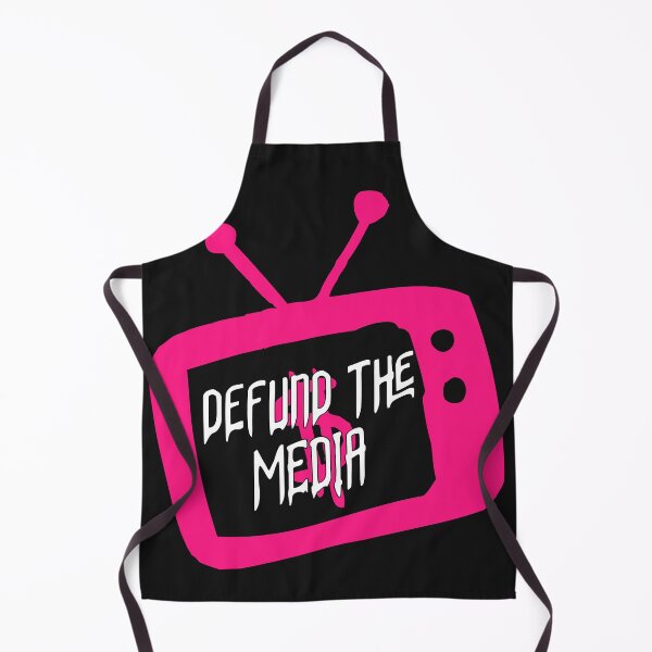 Item preview, DEFUND THE MEDIA pink designed and sold by ephimeral.
