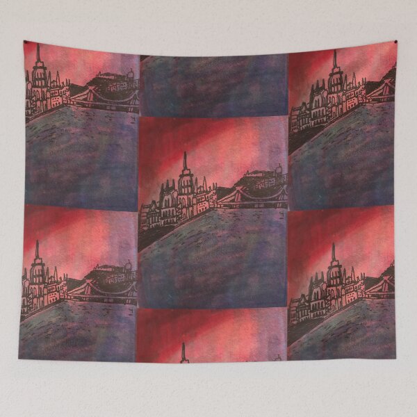 Item preview, Duna Budapest Hungary designed and sold by KatharineArt.