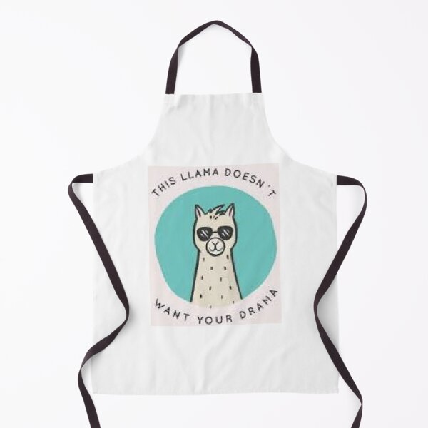 Item preview, No Drama Llama print on Apparel, Home Decor,Accessories stickers, https://lduke47.redbubble.com designed and sold by lduke47.