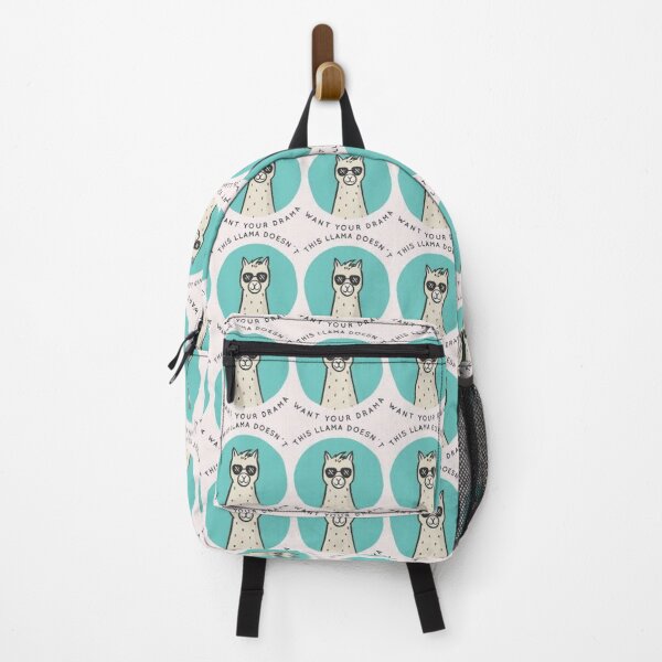 Item preview, No Drama Llama print on Apparel, Home Decor,Accessories stickers, https://lduke47.redbubble.com designed and sold by lduke47.