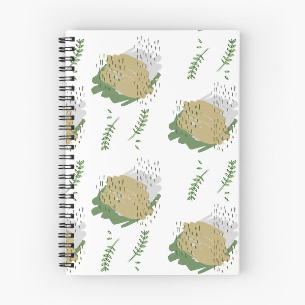 Item preview, Brush strokes and leaves abstract designed and sold by sophiecustom.