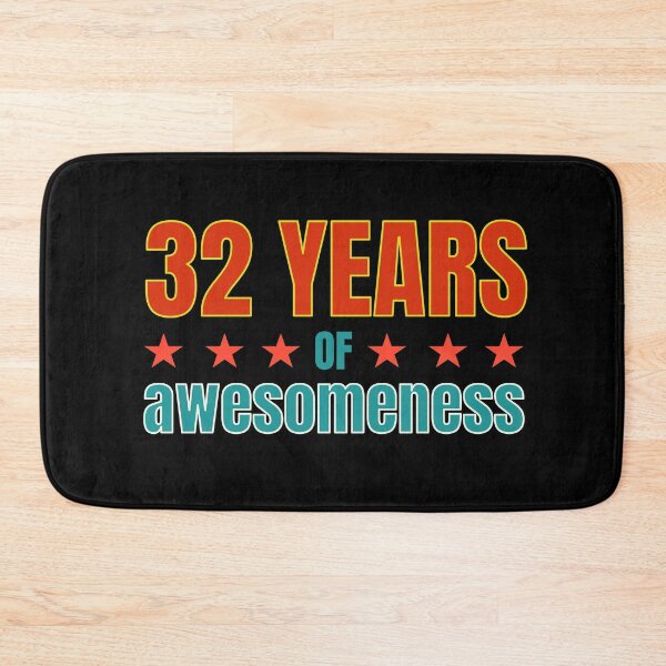 Item preview, 32nd Birthday: 32 years of awesomeness designed and sold by PlusAdore.