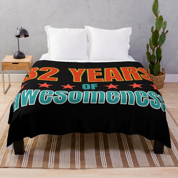 Item preview, 32nd Birthday: 32 years of awesomeness designed and sold by PlusAdore.