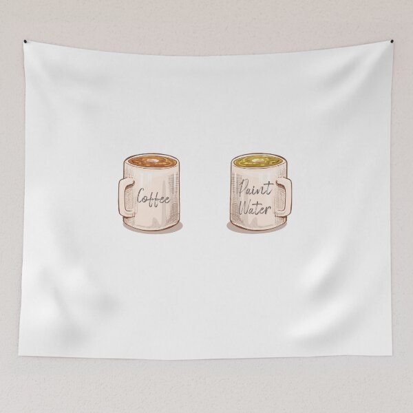Item preview, The Struggle Is Real Artist Paint Mug Design designed and sold by noirty.