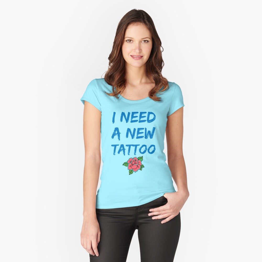 Item preview, Fitted Scoop T-Shirt designed and sold by Jill-Zone.