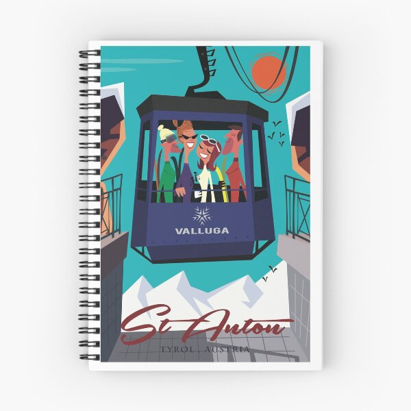 Item preview, Valluga St Anton Poster designed and sold by Gary Godel.