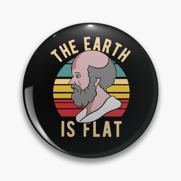 Item preview, Eratosthenes - Earth is Flat designed and sold by CanadianUnicorn.