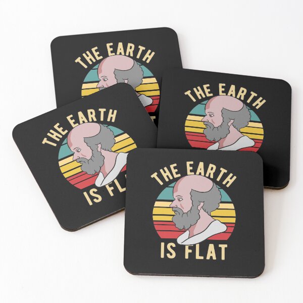 Item preview, Eratosthenes - Earth is Flat designed and sold by CanadianUnicorn.