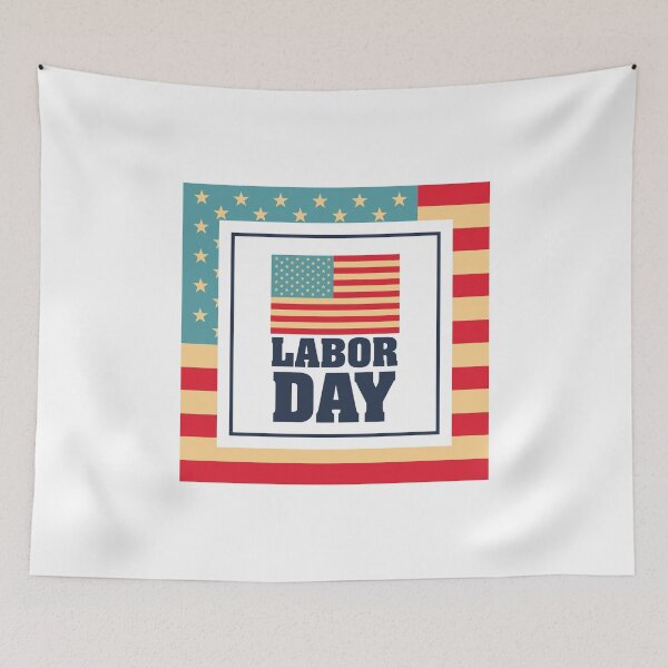 Item preview, Labor Day Retro Design designed and sold by K-icon.