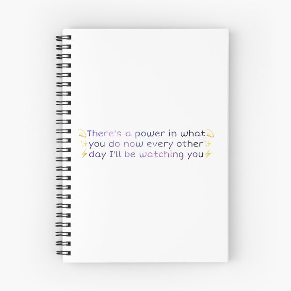 Item preview, There's a power in what you do now every other day I'll be watching you designed and sold by Jonathan Dessins.