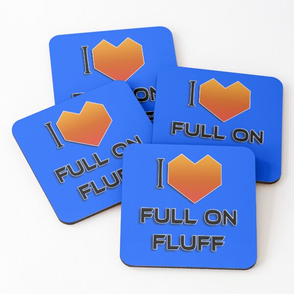Item preview, I Love Full On Fluff - Orange designed and sold by NoMatterLab.