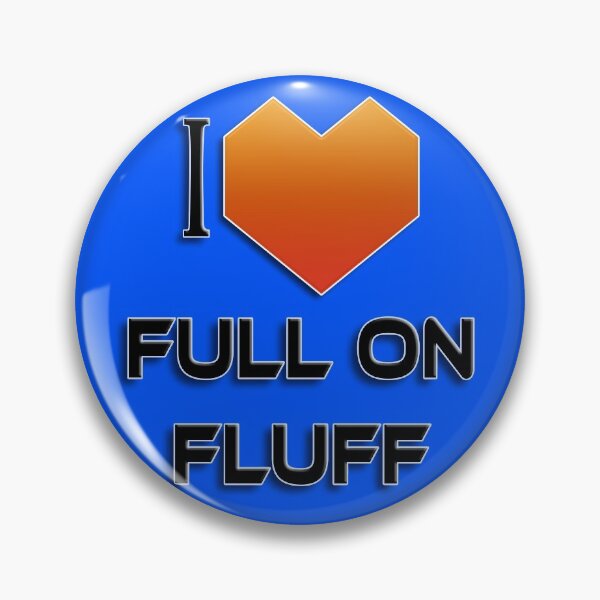 Item preview, I Love Full On Fluff - Orange designed and sold by NoMatterLab.